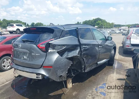 2020 Nissan Murano Sv Intelligent Awd from USA, damaged, VIN 5N1AZ2BS0LN122915